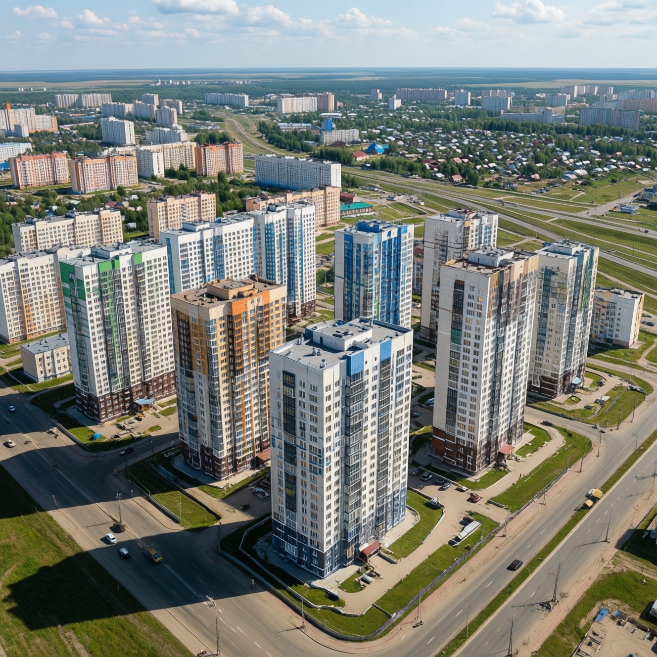 Где в Татарстане строят новые дома: обзор жилья и недвижимости